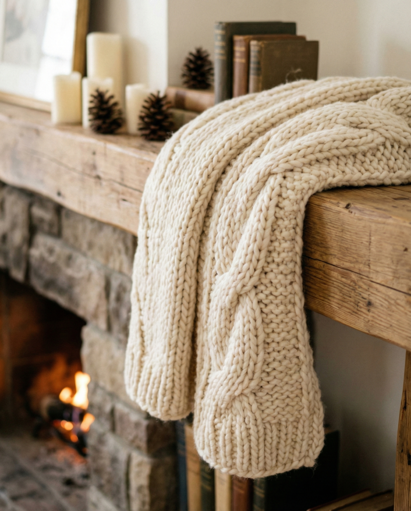 The "Draped" Knit Display