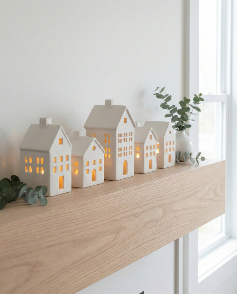 Ceramic "Nordic" Village