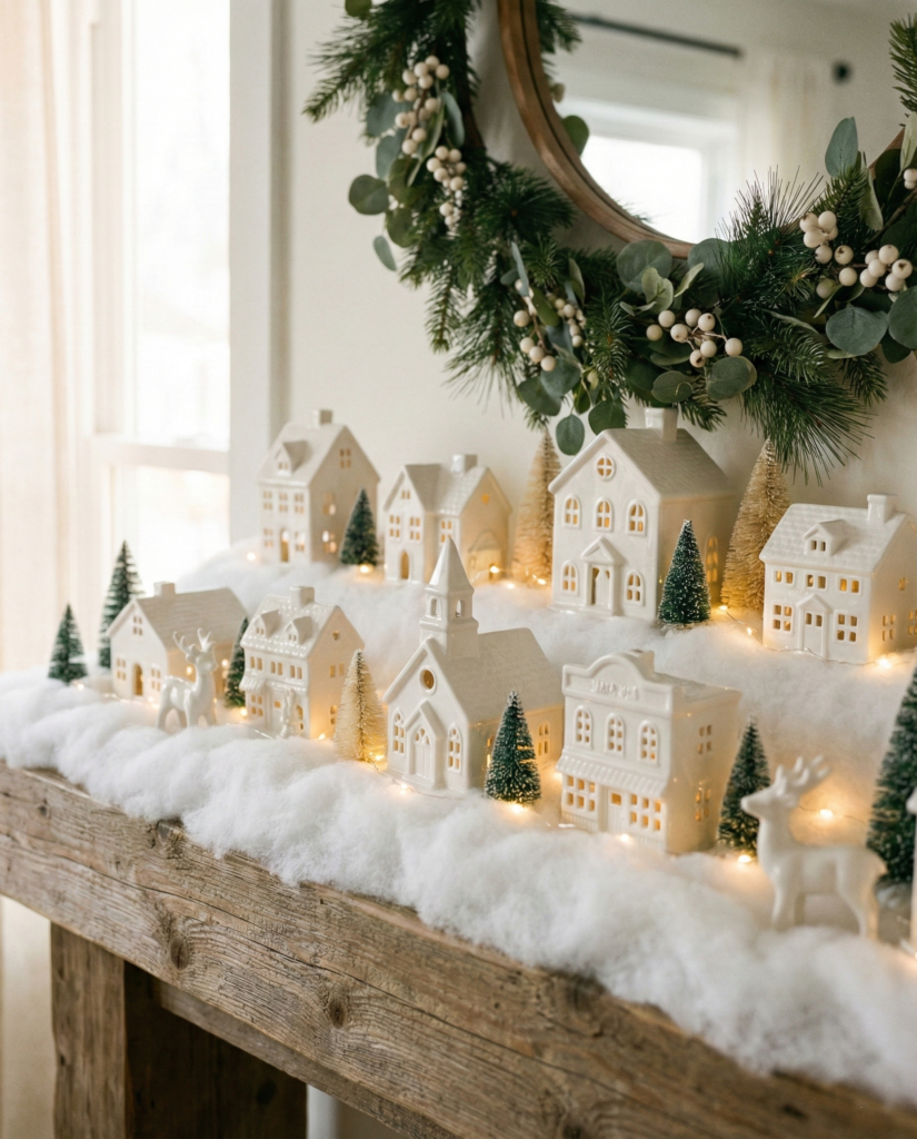 Ceramic "Nordic" Village