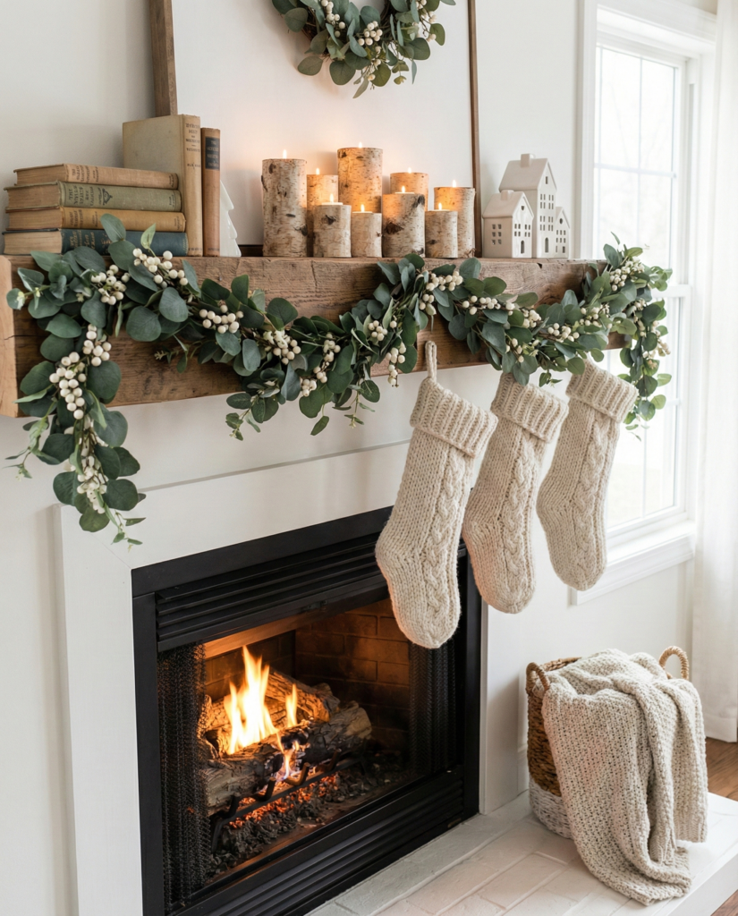 15 Cozy Winter Mantel Decor Ideas You Can DIY This Weekend