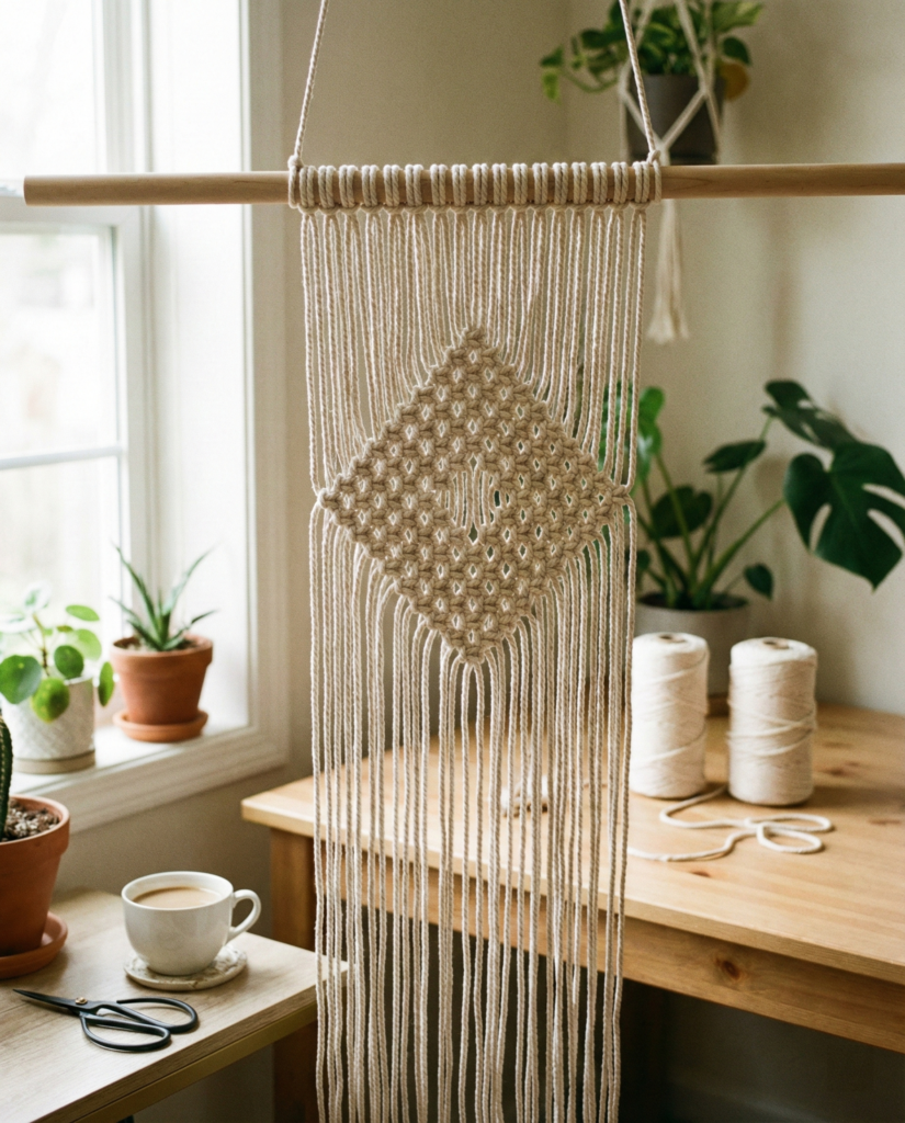 Stunning Macrame Wall Hanging