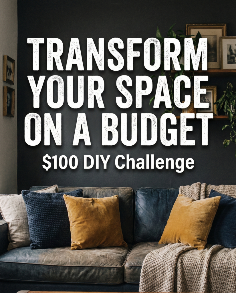 Decorate Your Entire Living Room for Under $100