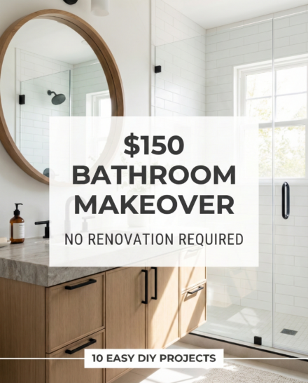 The $150 Spa: A Grit-and-Glue Guide to the Budget Bathroom Glow-Up