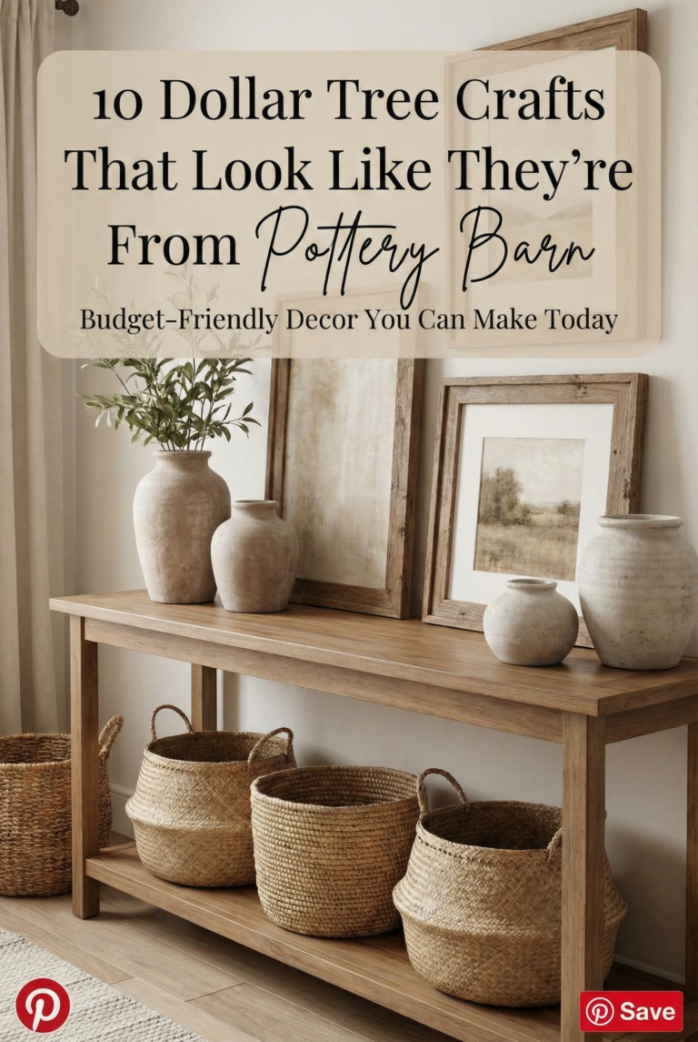 10 Dollar Tree Crafts That Look Like They’re From Pottery Barn